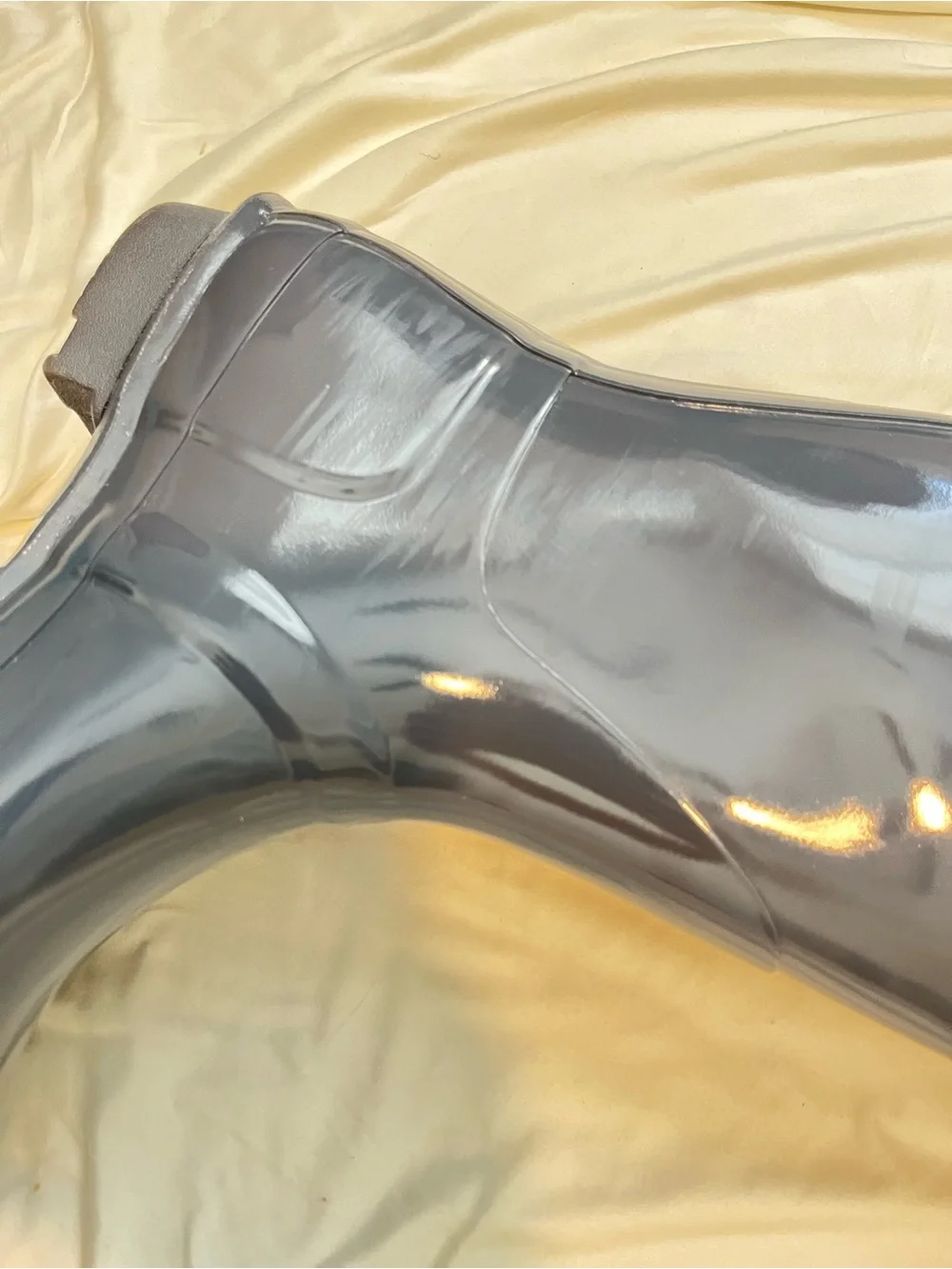 Hunter Glossy Charcoal Tall Rain Boots